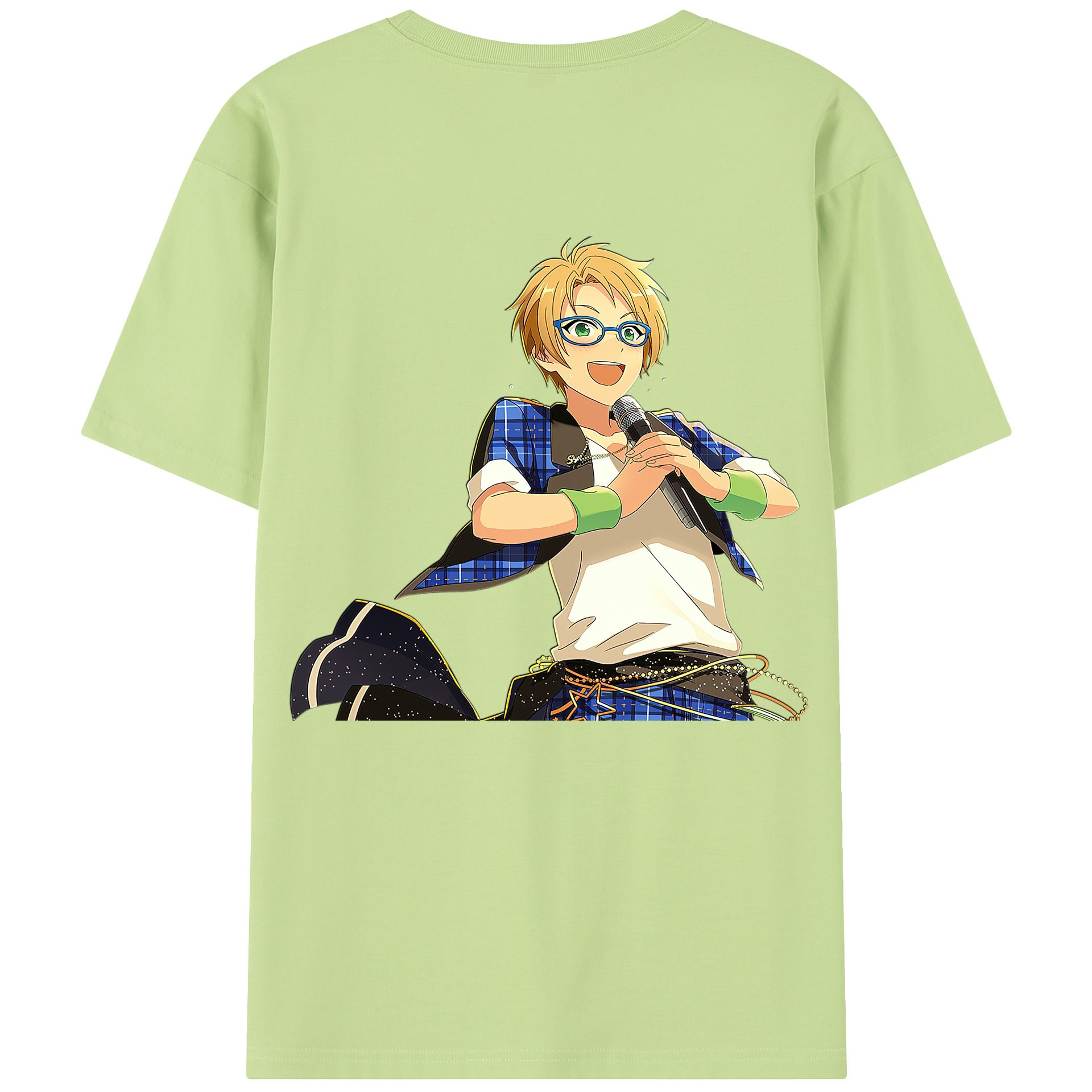 （画像用） あんさんぶるスターズ! Ensemble Stars 綿100％半袖Tシャツ（背面プリント）